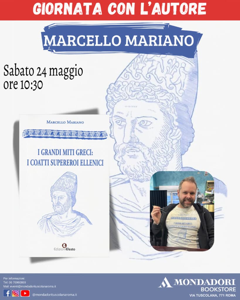 Mondadori Tuscolana locandina firmacopie