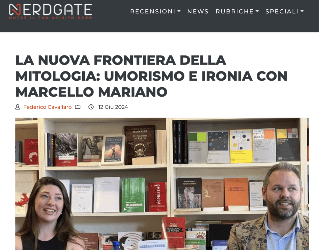 Nerdgate recensione Grandi miti greci